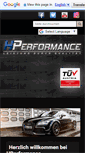 Mobile Screenshot of hperformance.de
